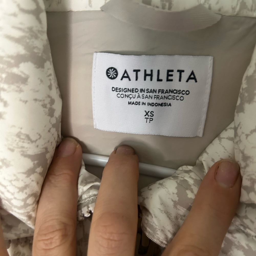 Athleta Downtown Printed Jacket In Python Seasalt… - image 5